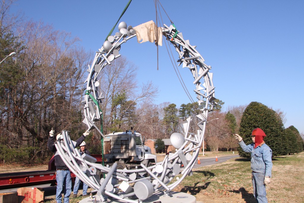 Installing at 12750 Warwick Boulevard adjacent to Peninsula Memorial Park.