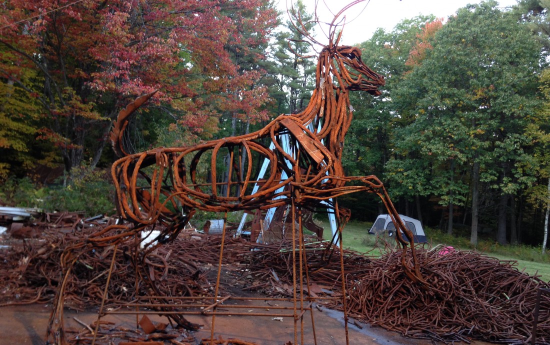 Whitetail Crossing – Wendy Klemperer – Newport News Public Art Foundation