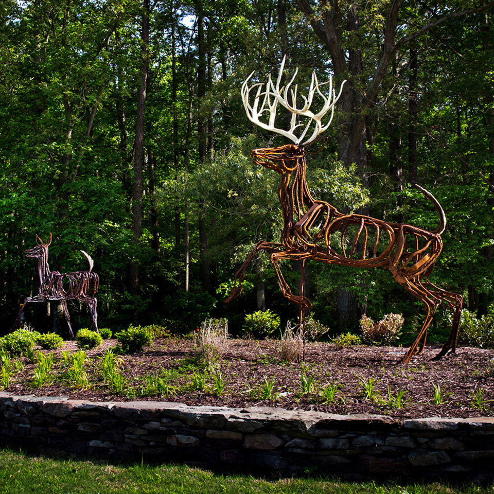 Whitetail Crossing Wendy Klemperer – Newport News Public Art